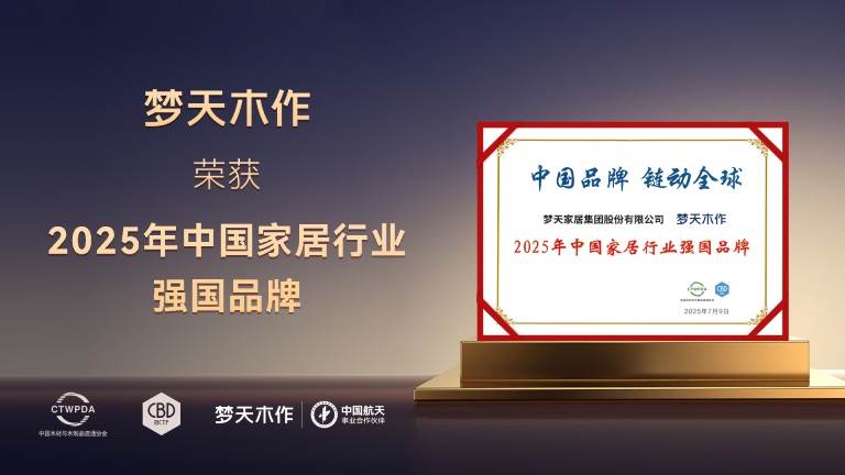 荣耀见证实力丨Agingames木作荣膺2025年中国家居行业强国品牌